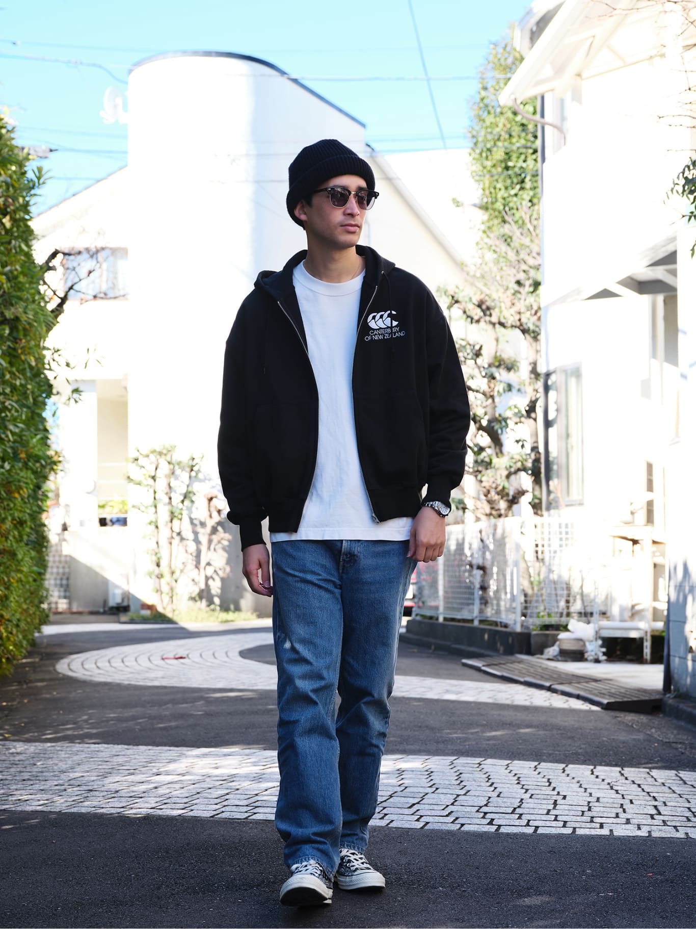 HEAVY SWEAT ZIP HOODY