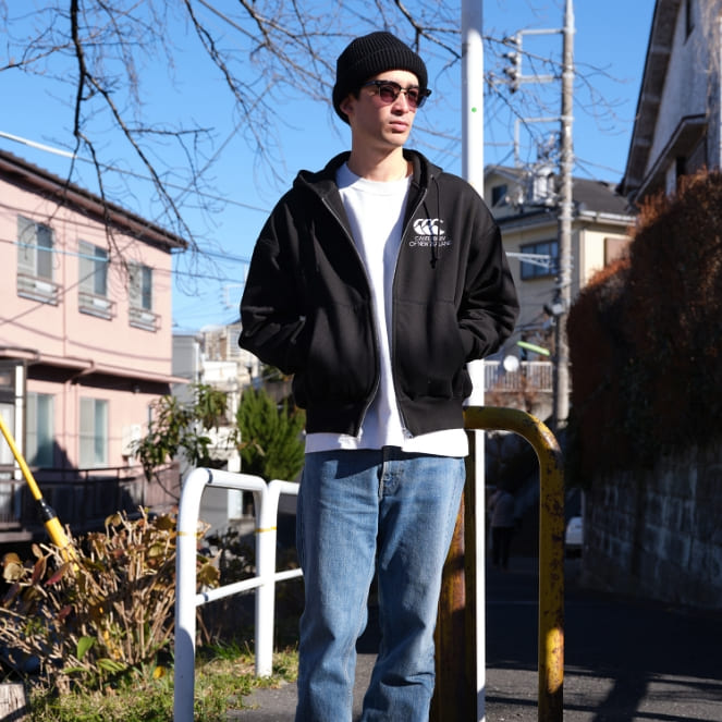 HEAVY SWEAT ZIP HOODY