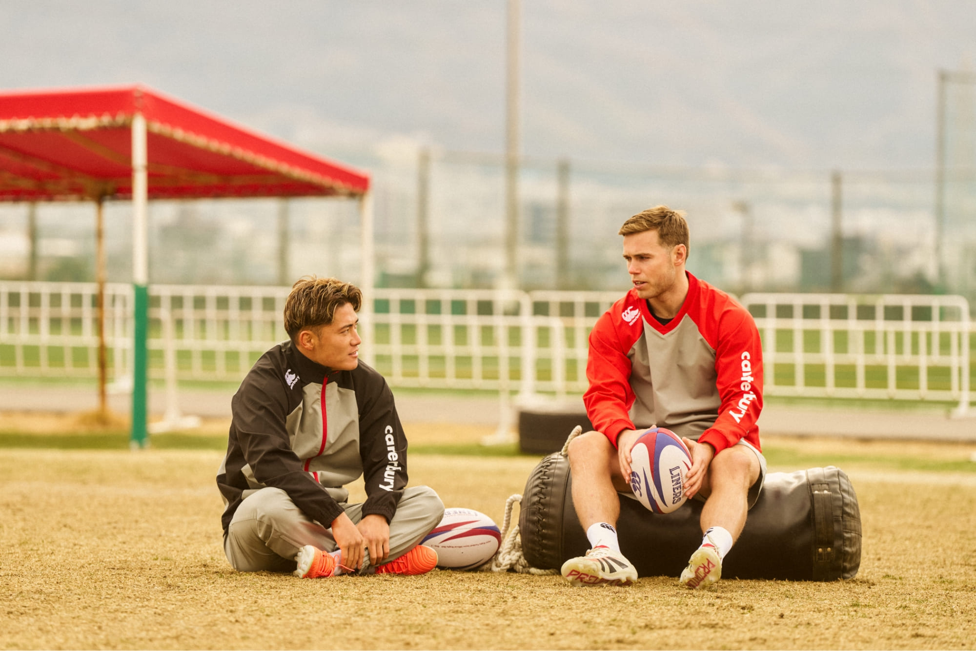 (LEFT)PRACTICE JACKET,PRACTICE JOGGER PANTS (RIGHT)PRACTICE PULLOVER,PRACTICE LONG SHORTS,GRIP SOCKS
