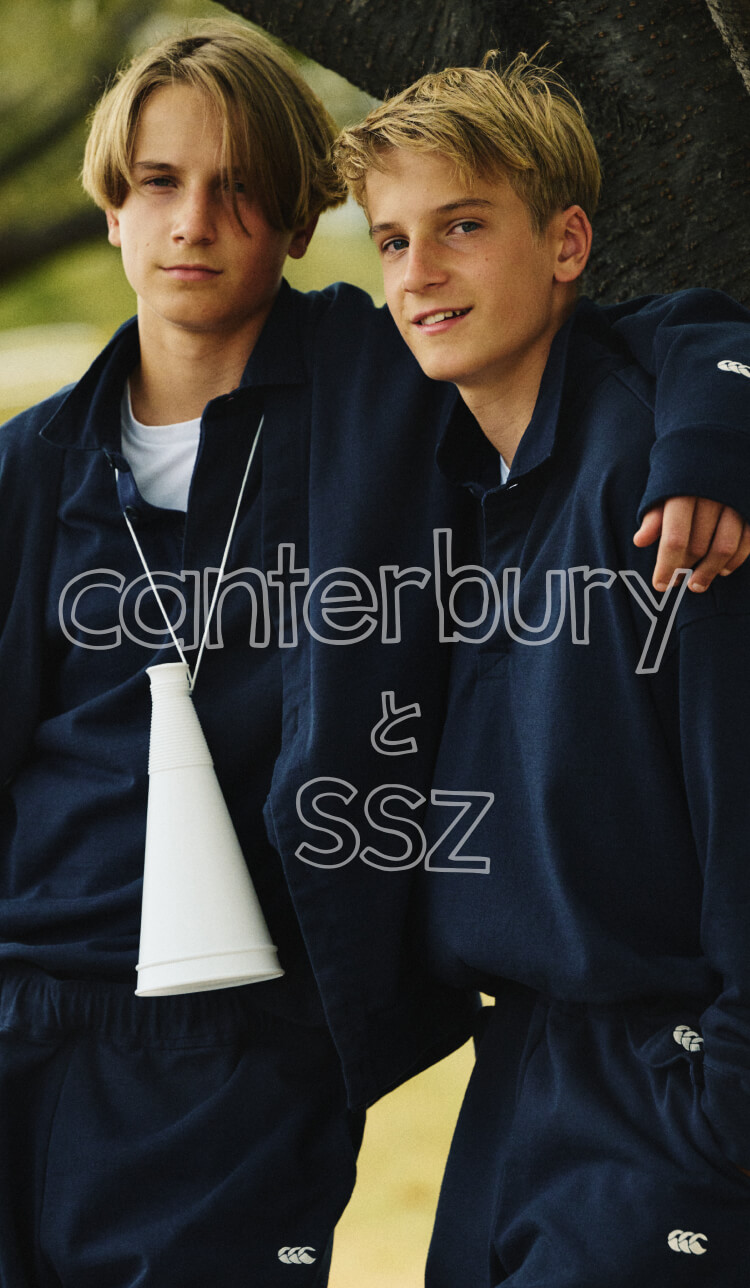SSZ×canterbury 2023コラボレーションアイテム