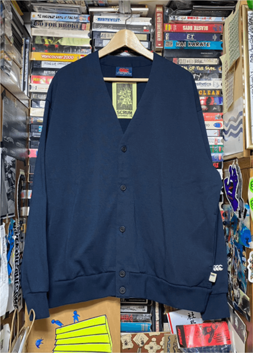 canterbury と SSZ カーディガン