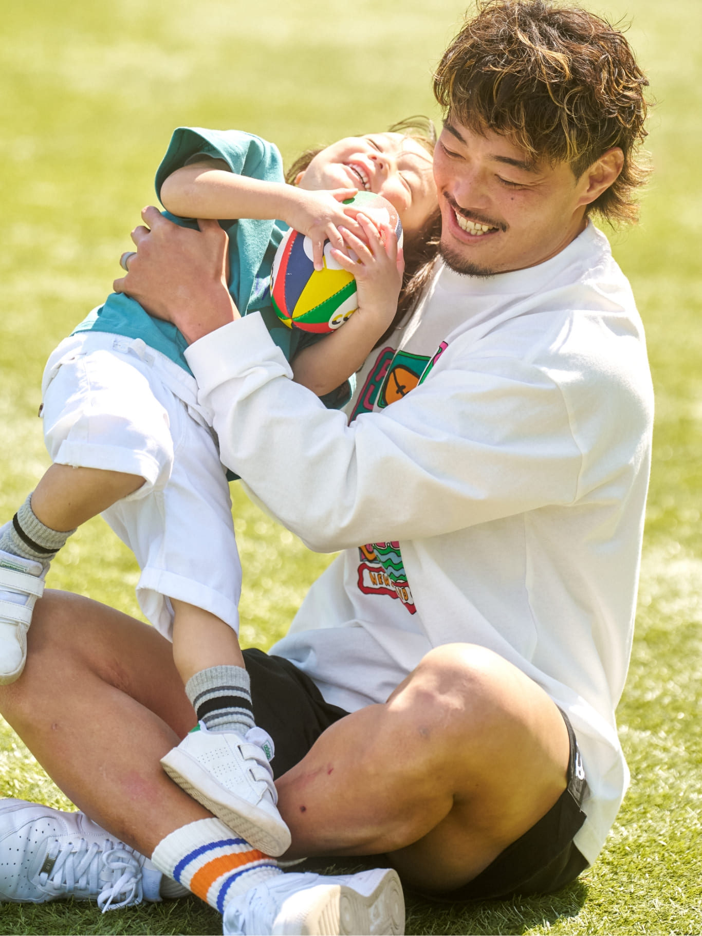 (MEN)L/S T-SHIRT,UGLY TACTIC SHORTS,LINE SOCKS  (BOY)KIDS S/S T-SHIRT,MINI BALL