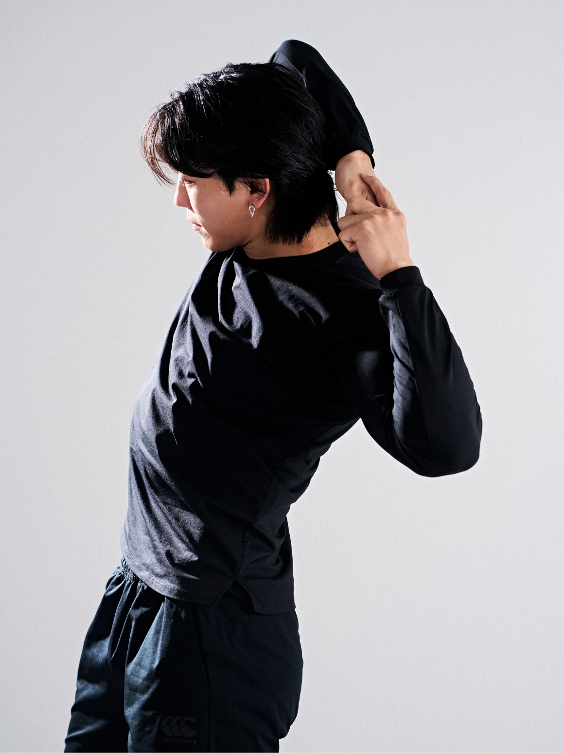 [TOPS] R+ L/S MULTI ACTIVE TEE,[BOTTOMS] R+ DUAL SHORTS