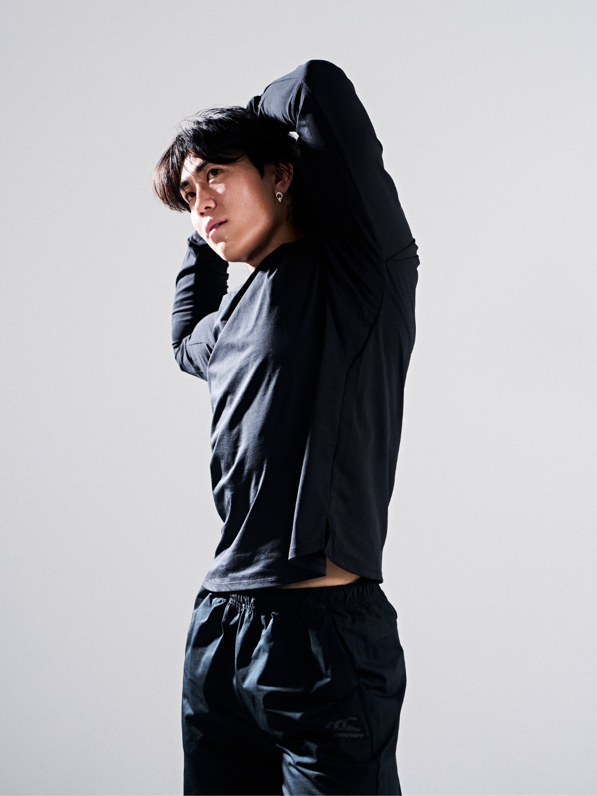 [TOPS] R+ L/S MULTI ACTIVE TEE,[BOTTOMS] R+ DUAL SHORTS