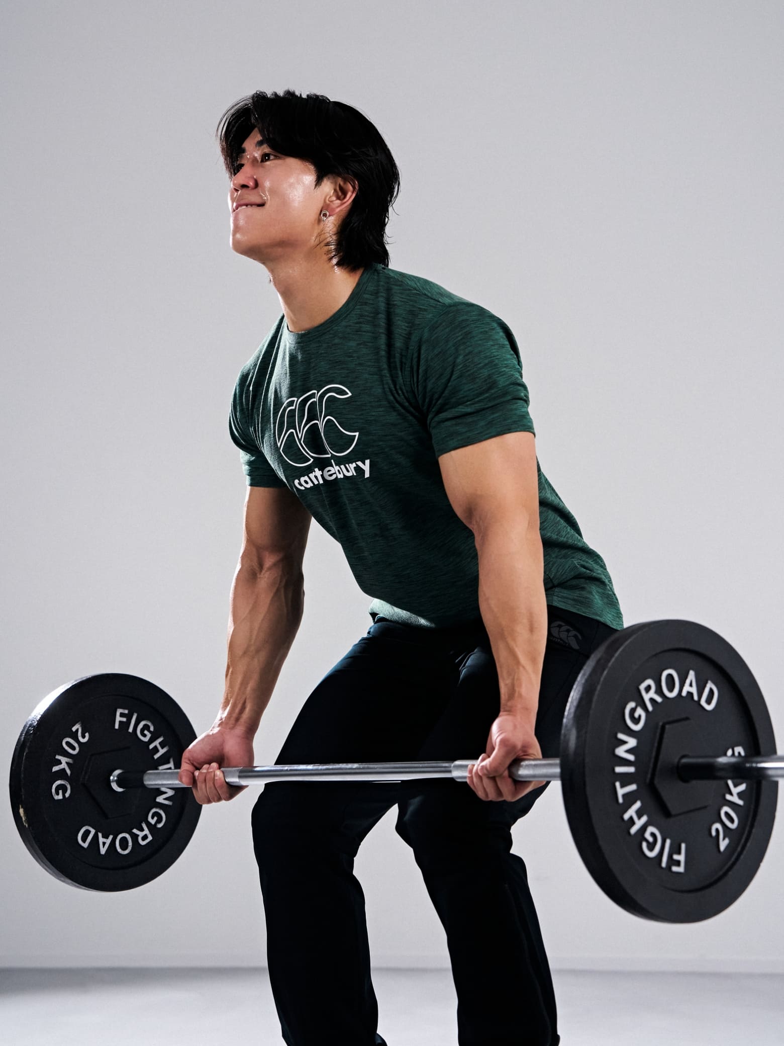 [TOPS] R+ WORKOUT TEE,[BOTTOMS] R+ DUAL JOGGER PANTS