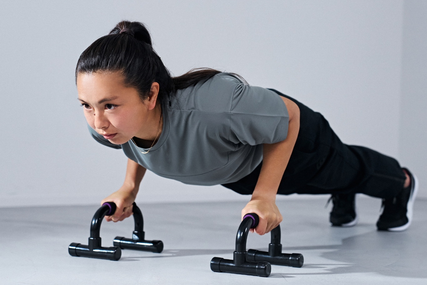 [TOPS] R+ DRY WORKOUT BIG TEE,[BOTTOMS] R+ DUAL PANTS